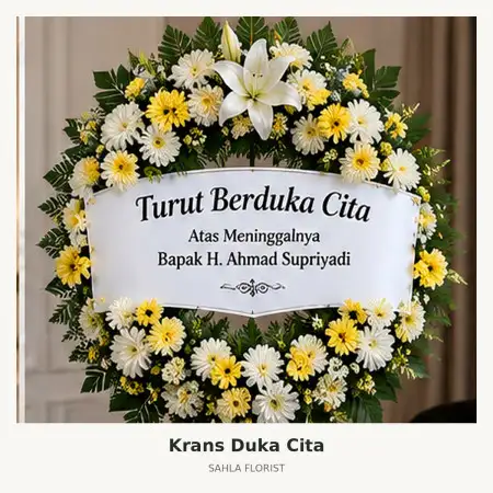 Krans Bunga Duka Pasaman